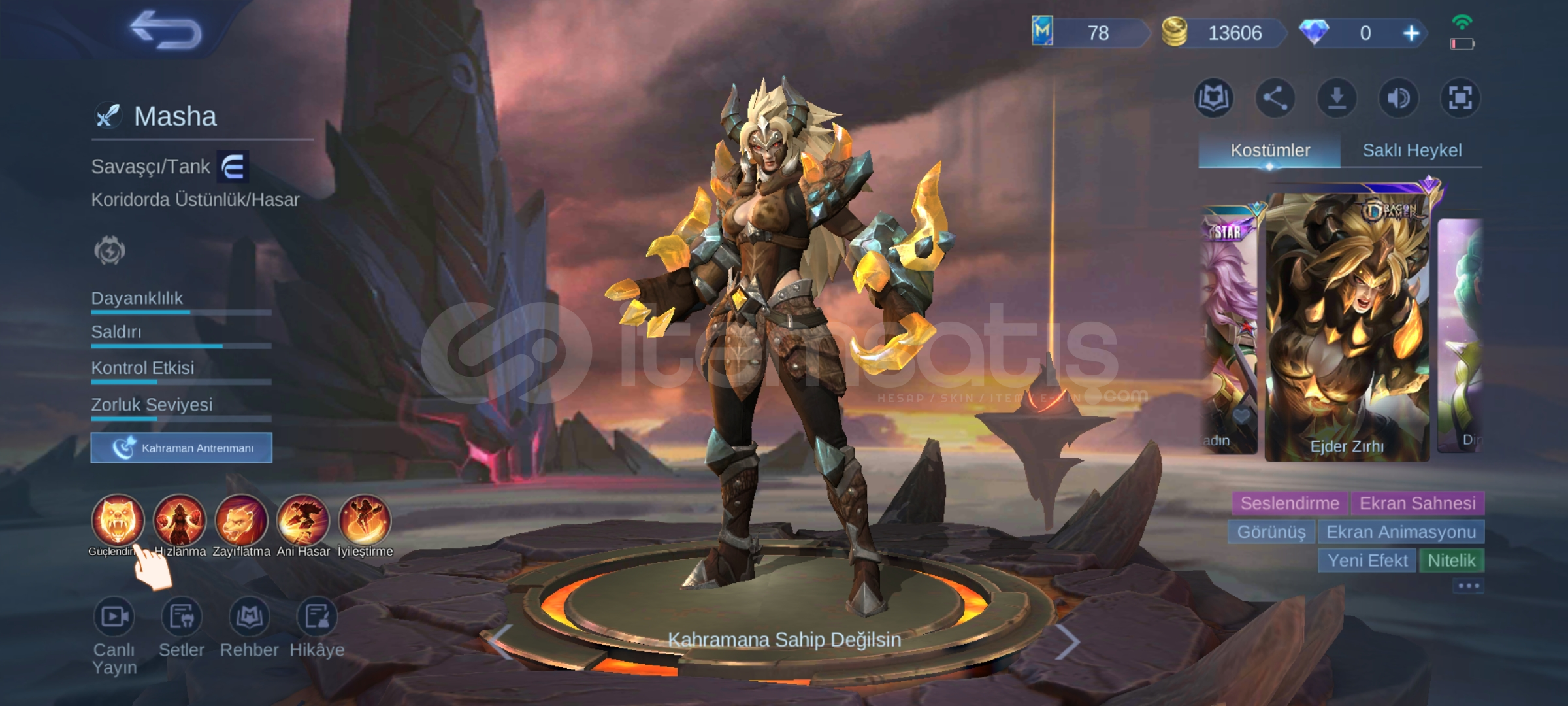 Mlbb adc main kostümlü hesap Mlbb adc main kostümlü hesap