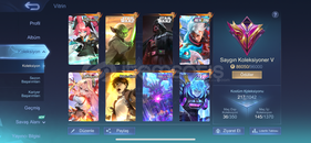 Mlbb smurf niteliğinde saglam kostüm hesabı