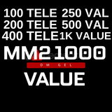 MM2 1K VALUE