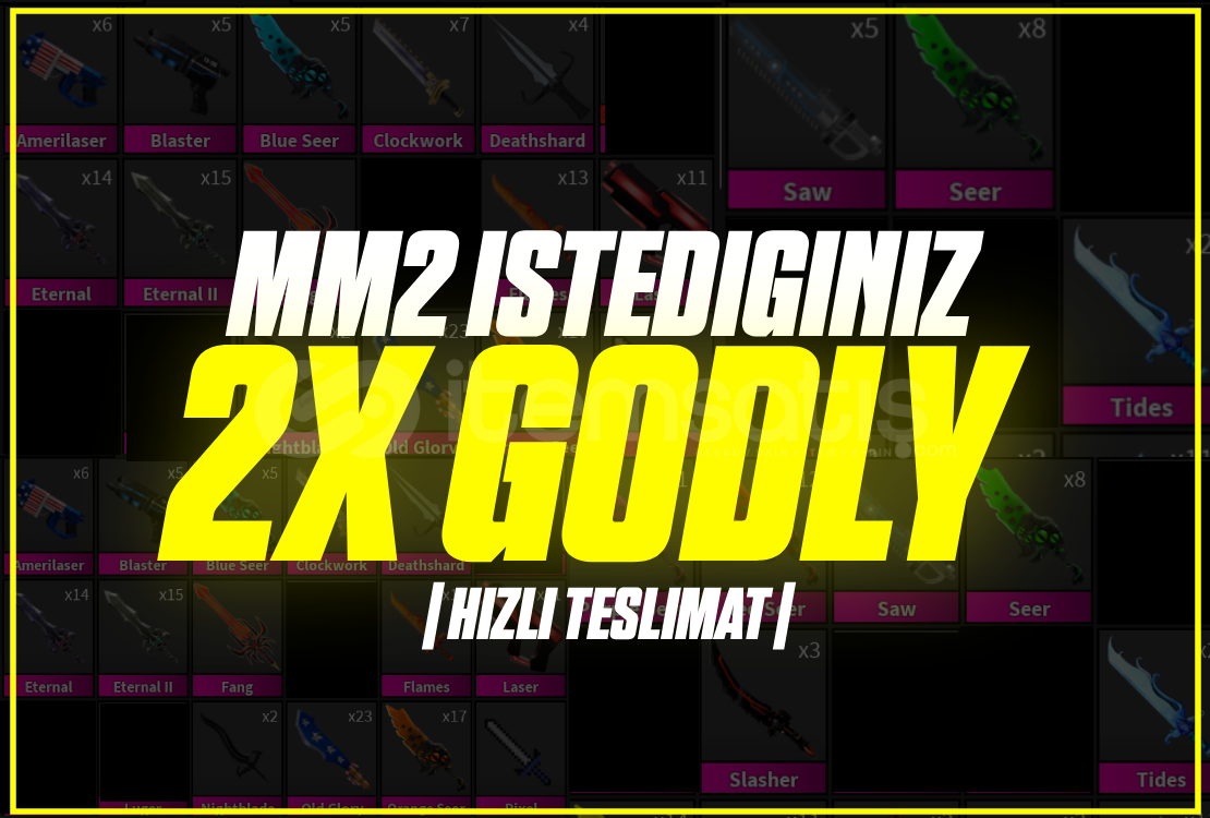 ⚡ MM2 | 2 Seçtiğin GODLY Senin Olacak! ✅ ⚡ MM2 | 2 Seçtiğin GODLY Senin Olacak! ✅