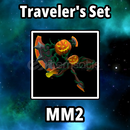 Traveler Set ⭐ MM2 ⭐ Traveler Gun + Traveler Axe