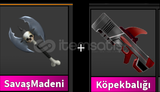 Mm2 battleaxe+köpekbalığı 