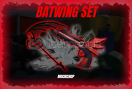 MM2✅BATWING SET✅[En ucuzu] [En Hızlısı]