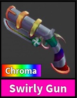 mm2 Chroma Swirly Gun ( 7200 value)