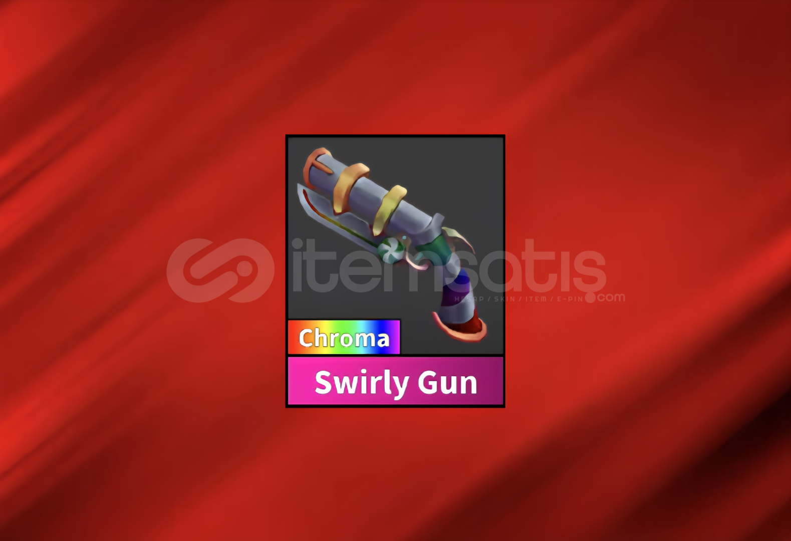 ✅️MM2 CHROMA SWIRLY GUN HIZLI TESLIMAT✅️ ✅️MM2 CHROMA SWIRLY GUN HIZLI TESLIMAT✅️