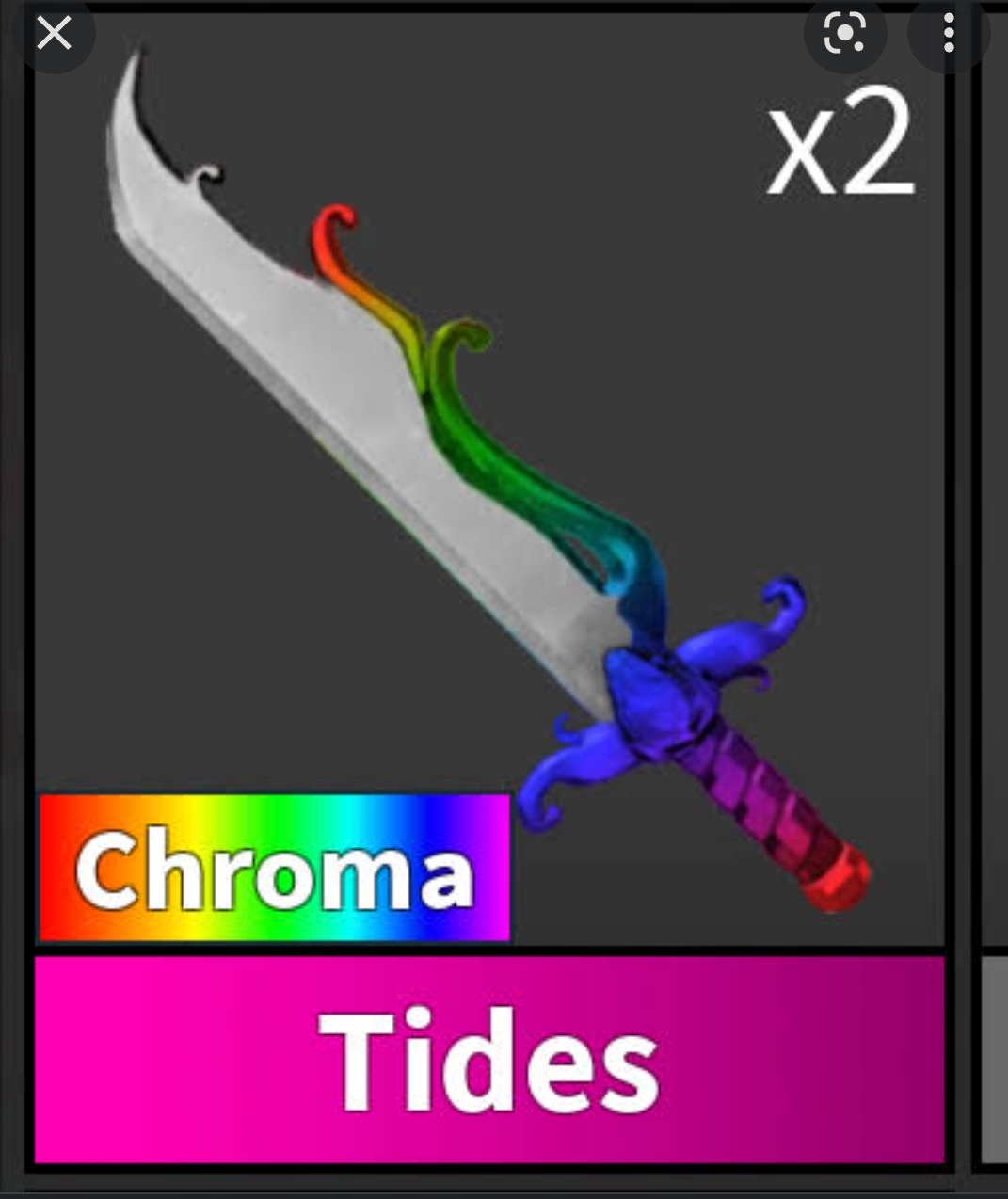 Хромы мм. Нож приливы в мм2. Tides mm2. Chroma Tides. Хрома лазер мм2.