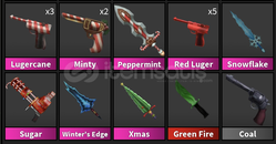 mm2, daha cok holiday godly