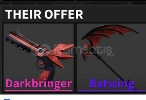 Mm2 Batwing Set Mm2 Batwing Set