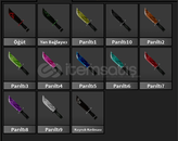 mm2 ekranda görülen setler 