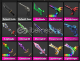 mm2 envanterde ki bütün godly ler