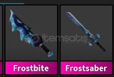 MM2 Frostsaber ve Frostbite (hızlı teslim)