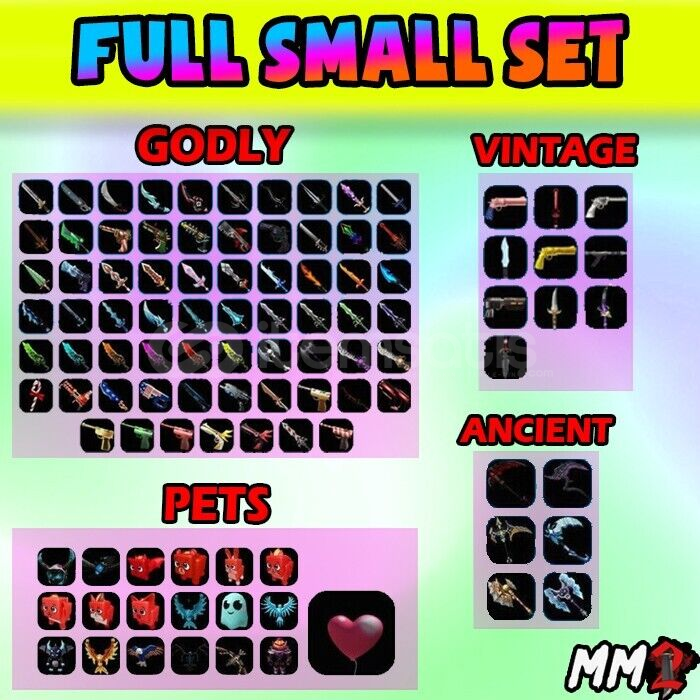 ⭐MM2⭐ FULL SMALL SET  ⭐MM2⭐ FULL SMALL SET