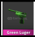 [MM2] GREEN LUGER - Godly Yeşil Tabanca