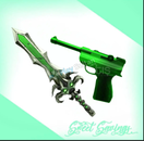 MM2 GREEN LUGER SET