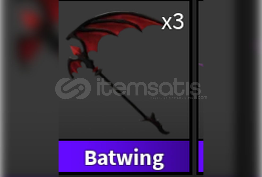 MM2 ✅ HIZLI TESLİMAT | BATWİNG - EN UCUZU!! MM2 ✅ HIZLI TESLİMAT | BATWİNG - EN UCUZU!!