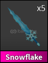 MM2 Snowflake [ Hızlı Teslimat ]