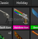 MM2 Rainbow Gun GODLY
