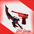 MM2 RED LUGER SET