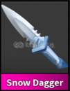 ✨MM2 Snow Dagger bıçak✨
