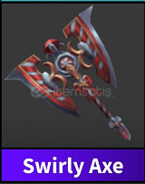 Mm2 Swirly axe 