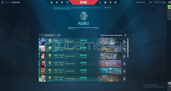 MMR'I AŞIRI YÜKSEK PLAT 2 HESAP (LOSE YOK)