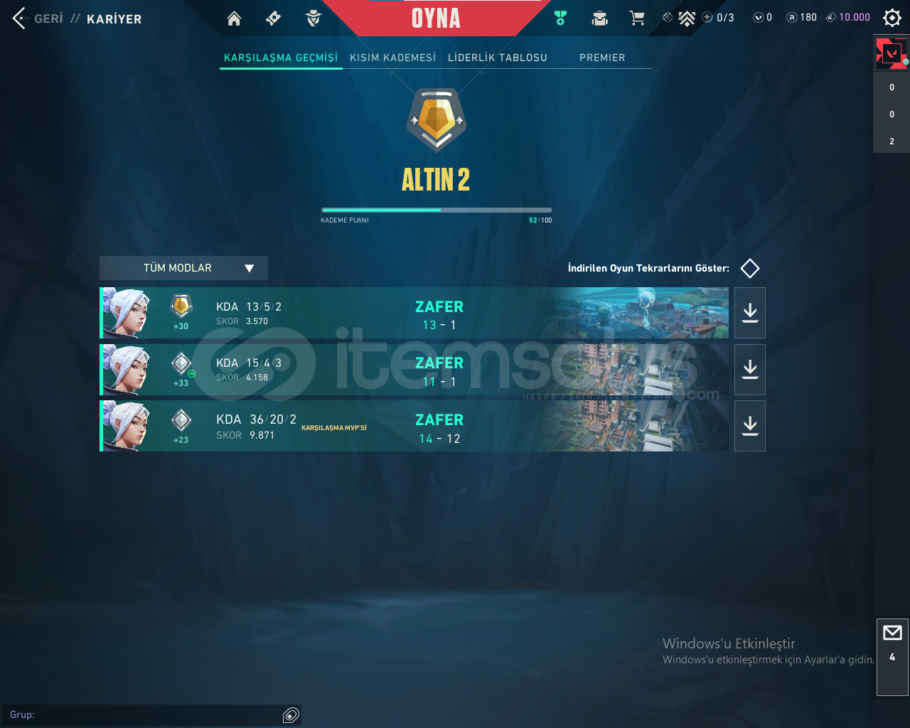 MMR YÜKSEK GOLD HESAP  MMR YÜKSEK GOLD HESAP