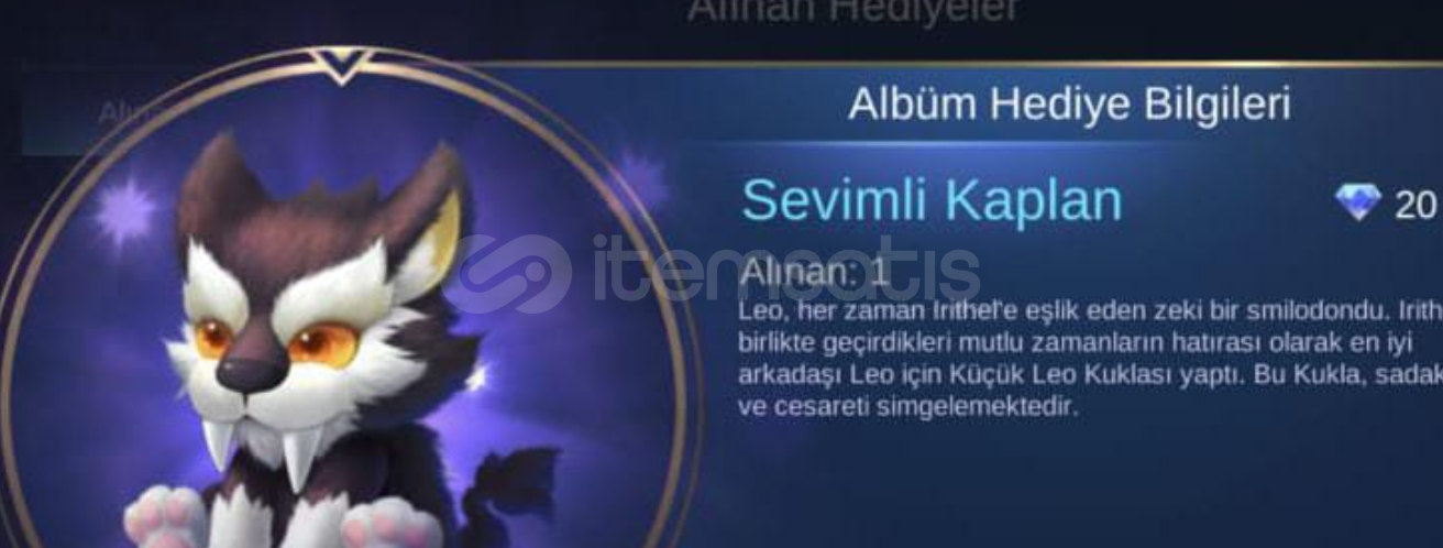 Mobbile legends sevimli kaplan 2 tane İNDİRİM  Mobbile legends sevimli kaplan 2 tane İNDİRİM