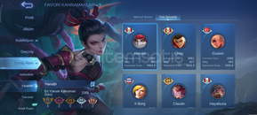 Mobil legends hesabi uyguna dolu Mobil legends hesabi uyguna dolu