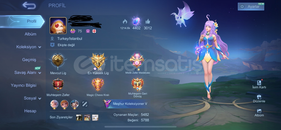 Mobile legends 1.2M karizma puanlı hesap 