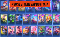 Mobile Legends +30 Seviye Random Hesap