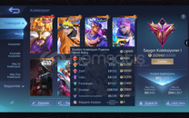 Mobile Legends 365 kostüm Full+Full Hesap