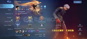 MOBİLE LEGENDS BOMBA HESAB PAZARLIK VARDIR 