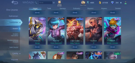 mobile legends cok temız hesap koleksıyoner 5