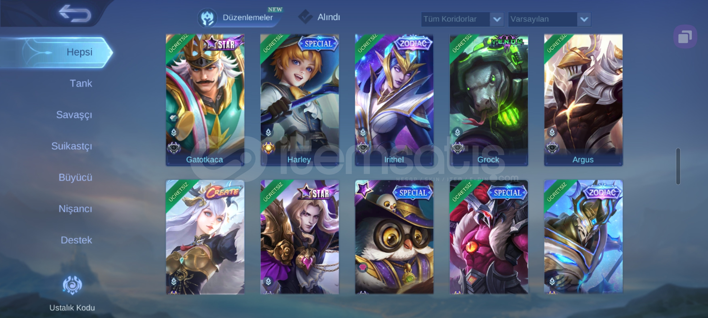 Mobile legends hesap acil Satılık Mobile legends hesap acil Satılık