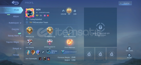 Mobile legends hesap satılık