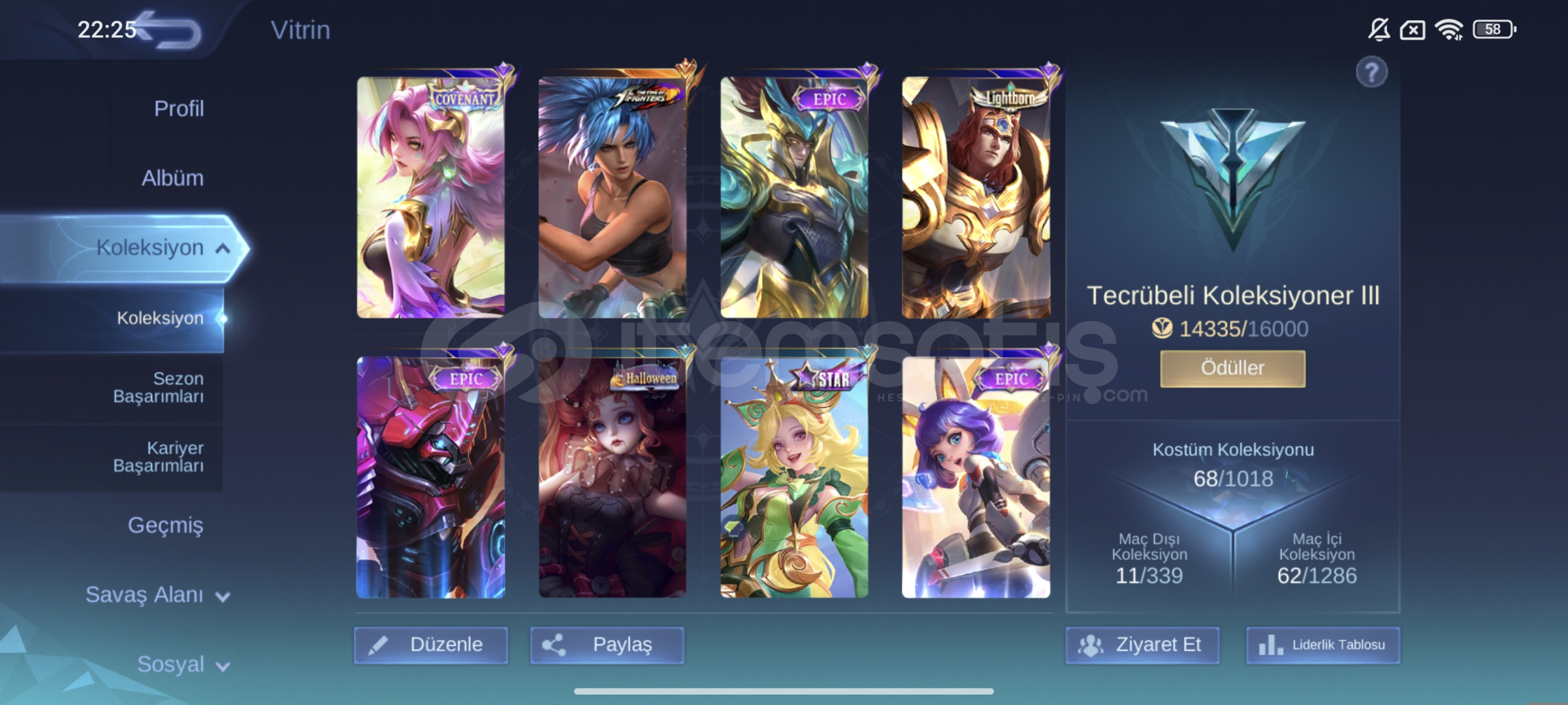 Mobile Legends Kıyak Hesap Mobile Legends Kıyak Hesap