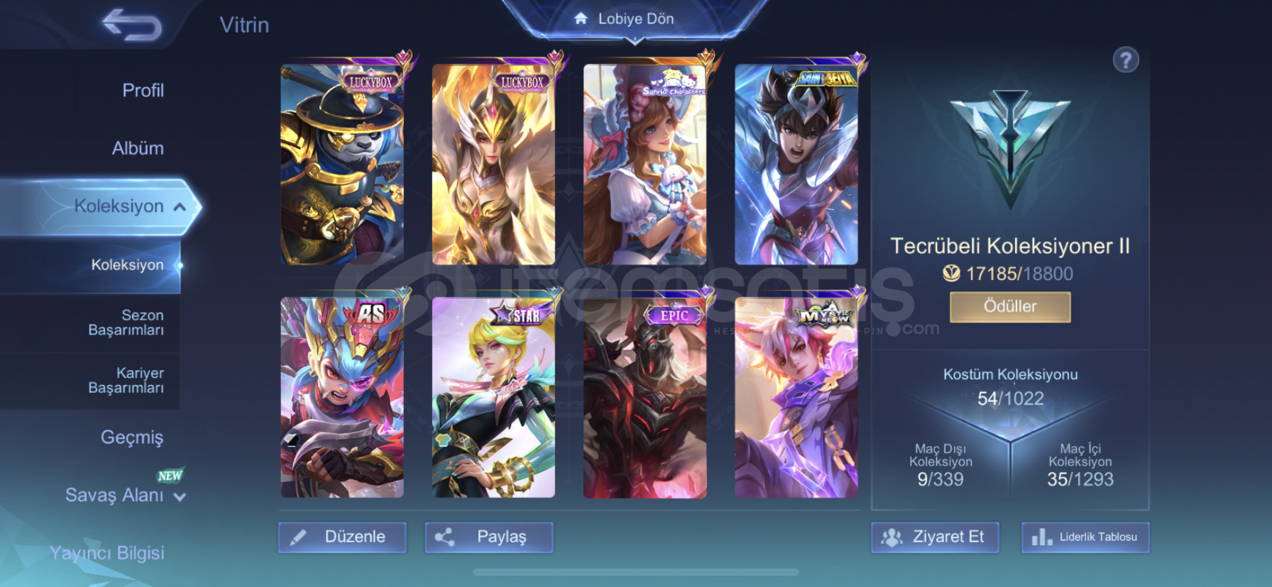 Mobile legends yan hesap max 50 yıldız  Mobile legends yan hesap max 50 yıldız