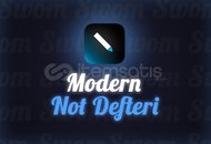 Modern Not Defteri Uygulaması