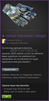 mogul glove 0.28 float temiz