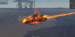 Molten jetski boat