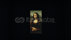 Mona Lisa Map Art Donut SMP