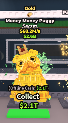 Gold Money Money Puggy 68m/s Gold Money Money Puggy 68m/s