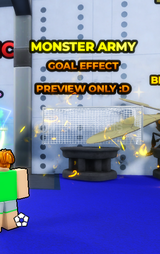 MONSTER ARMY GOAL EFFECT /Blue Lock: Rivals