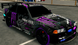 Monster Cizimli araba 1695 HP