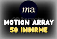 Motion-Array-1 Aylık Günlük-50-İndirme