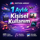MOTİON ARRAY 1 Aylık Kişisel Kullanım