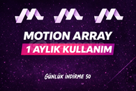 Motion Array 1 Aylık Premium Üyelik