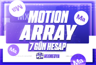 Motion Array 1 Hafta | Garantili | Oto. Teslim
