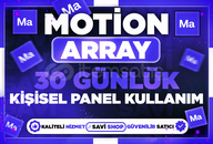 MOTİON ARRAY 1 Aylık Kişisel Kullanım