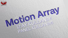 Motion Array 12 AYLIK - (GARANTİ)